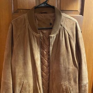 Asos Suede Bomber Jacket